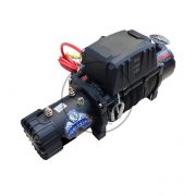 Лебедка электрическая 12V Electric Winch GRIZZLY 13500lbs / 5443 кг Кевлар