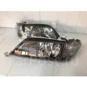 Фары передние (черные) Toyota Carina T210 1998-2001