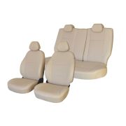 Чехлы на сиденья Toyota Land Cruiser Prado (J90), 1996-2002, 5 мест, правый руль, задний ряд 40/60,