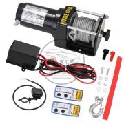 лебедка автомобильная электрическая 12V Electric Winch 3000lbs / 1361 кг сталь